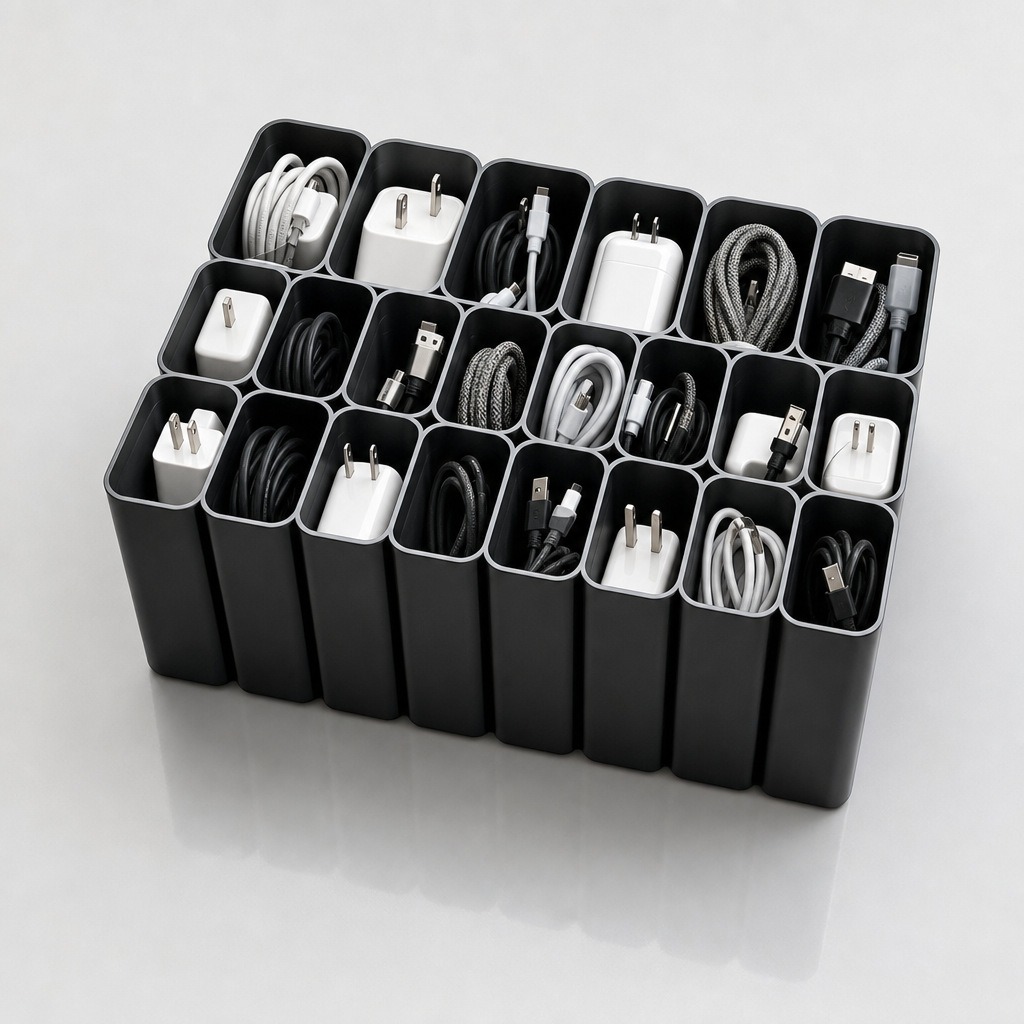 Fixing Holder cable organizer box