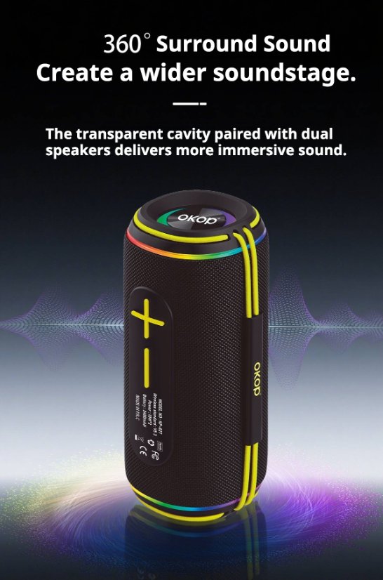 Portable Outdoor Bluetooth Speaker KP-827 Wireless Bluetooth Speaker