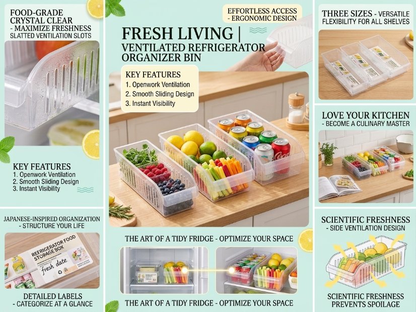 Refrigerator Organization Refrigerator Storage Organizer