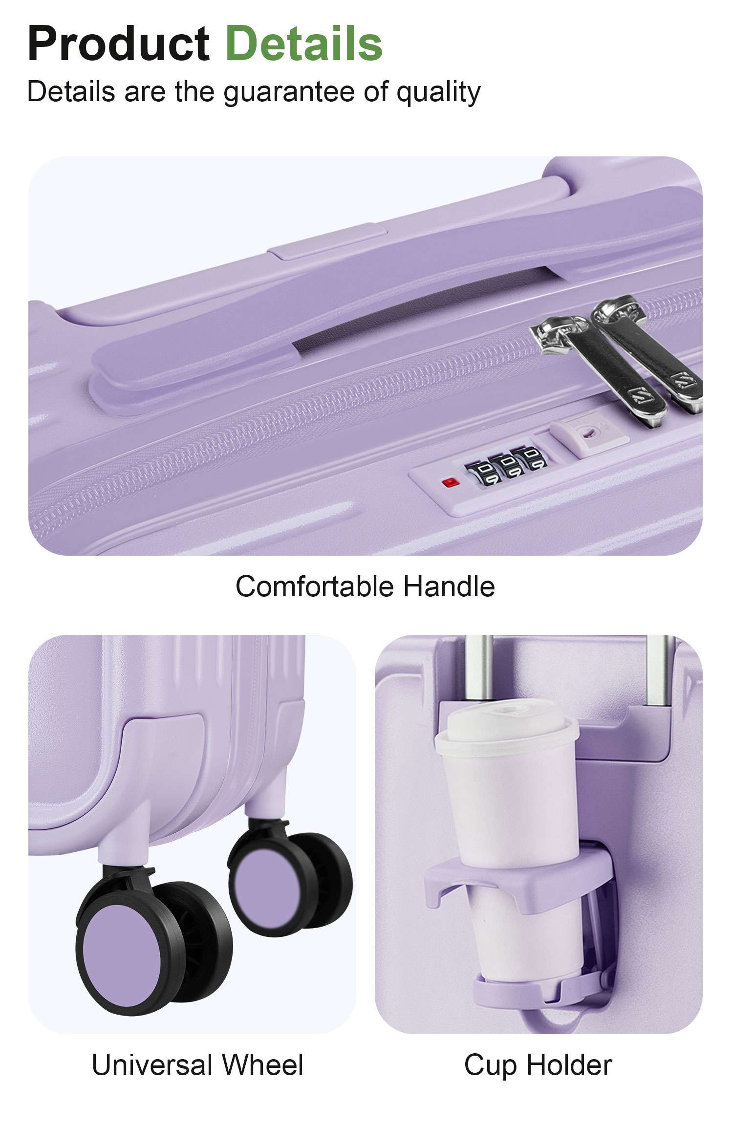 3 Piece Luggage Sets 6037