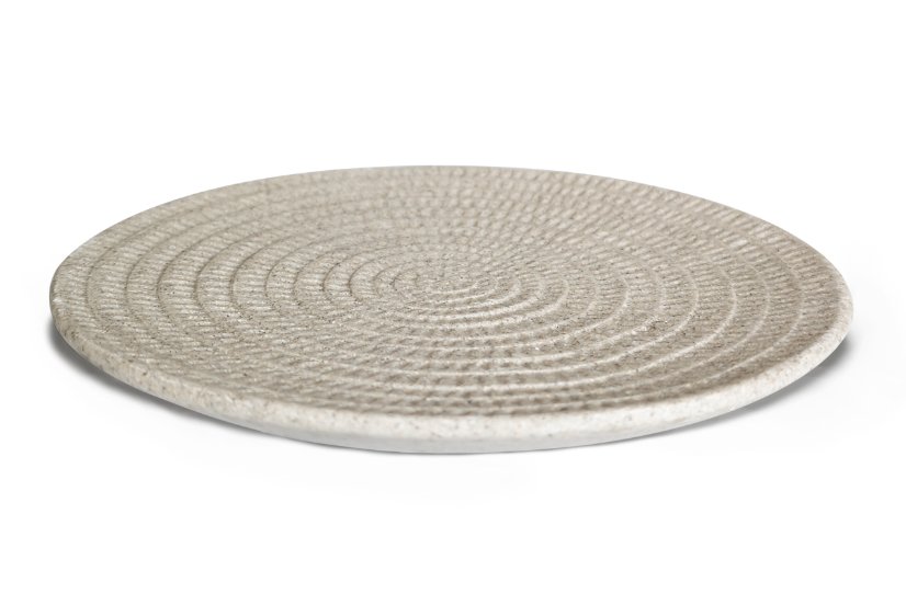 Resin Decorations Resin tray with sandstone texture high-quality sandstone tray natural style tray