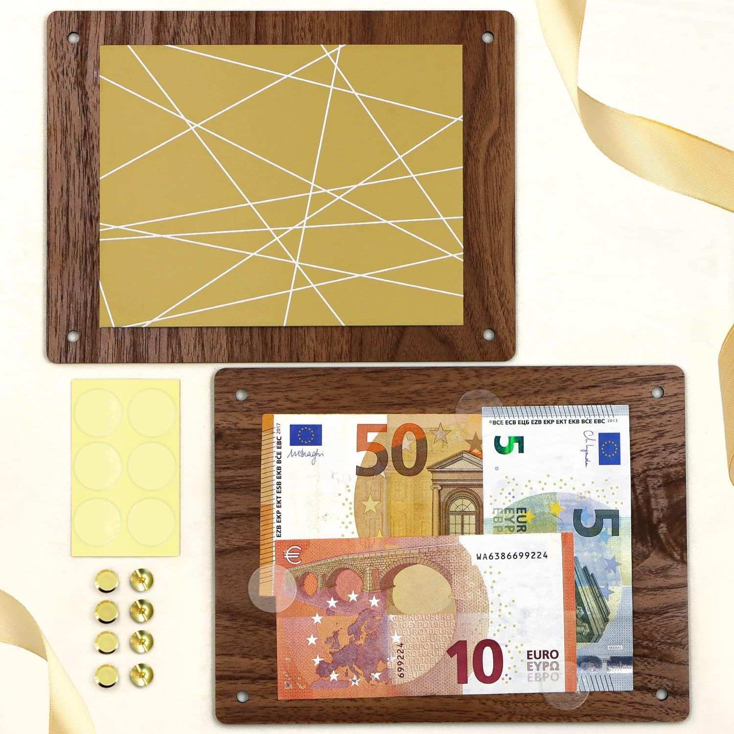 Holidays, gifts DIY Wooden Craft Youth Dedication Gift Money Clip