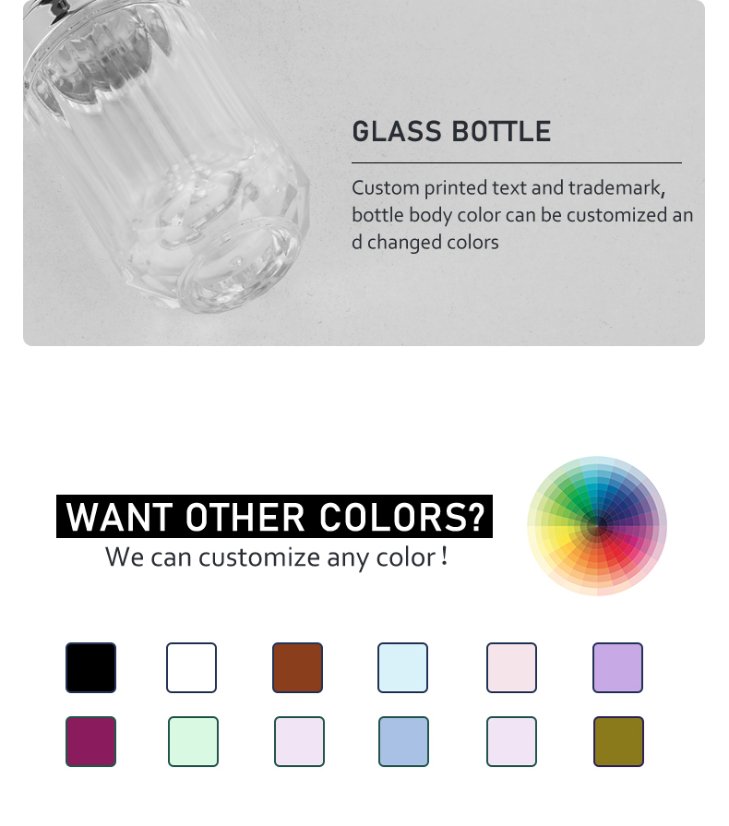 frasco cuentagotas 30ml Premium Press-Type Essential Oil Bottle – Customizable Colors 