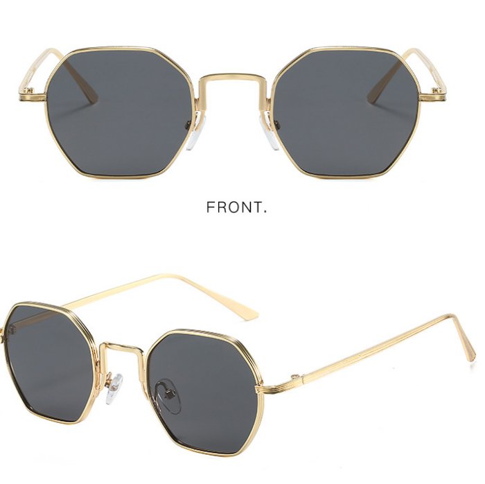 Metallic Fashion Sunglasses 2113