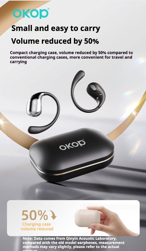 TWS Earbuds KP-217 Wireless Bluetooth Ear-Hook Earbuds