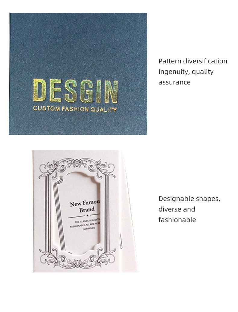 Label & Sticker hang tag, embossed tag, custom paper tag, eyelet tag, clothing tag, kraft hang tag