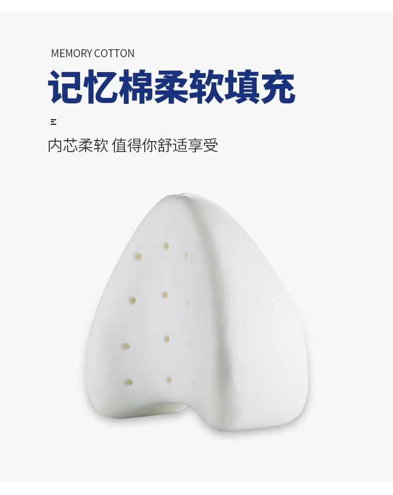 Knee Pillows Ergonomic Memory Foam Side-Sleeping Knee Pillow