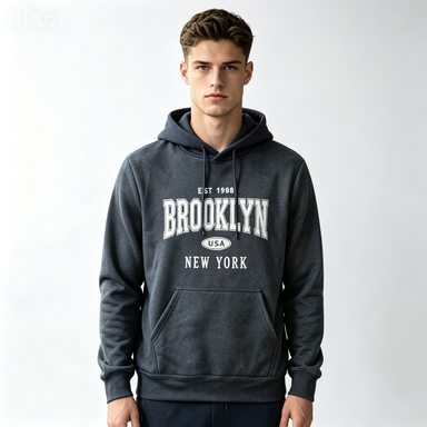 Outdoor Casual Men's BROOKLYN Graphic Pullover Hoodie