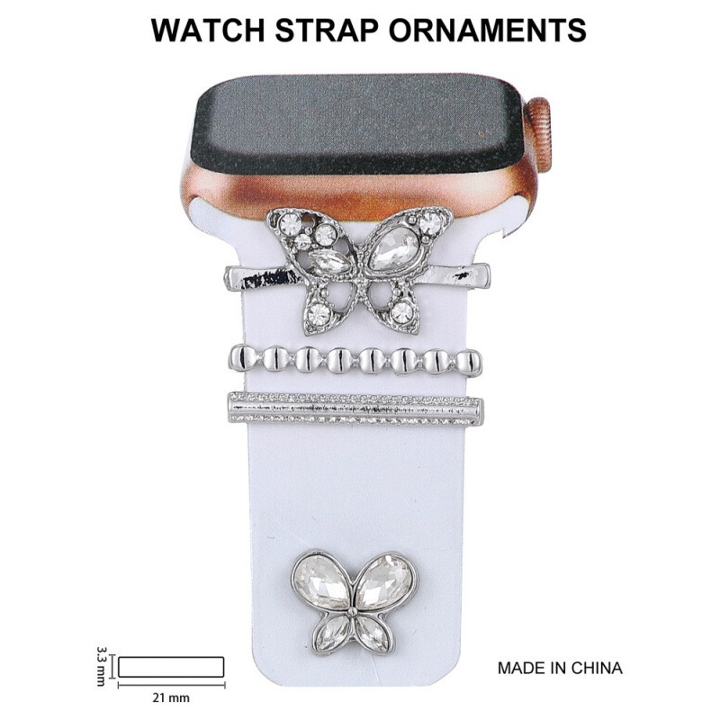 Watch strap decorative ring Rhinestone Decorative Strap Charms for Apple Watch