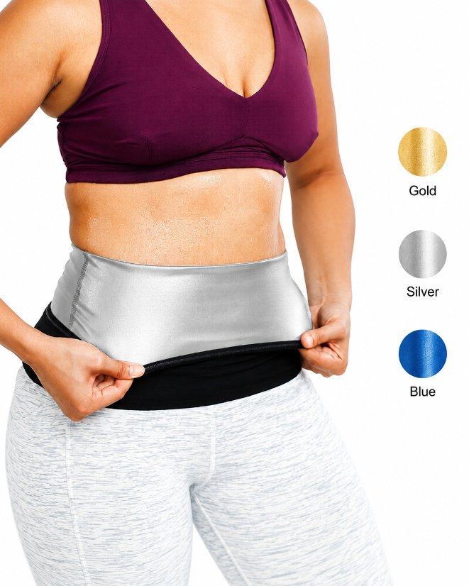 waist trimmer-tummy control trimmer Sauna Shaper Waist Trimmer for Women, Waist Trainer Sauna Belt, Neoprene-free Waist Cincher, Thermo Sauna Slimming Belt