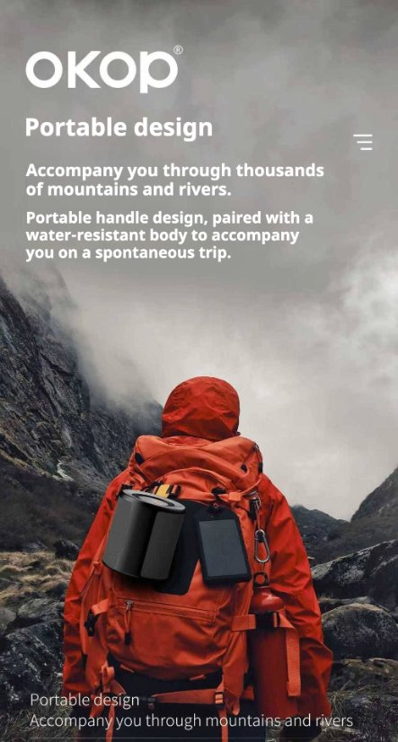 Portable Outdoor Bluetooth Speaker KP-831 Portable wireless bluetooth speaker