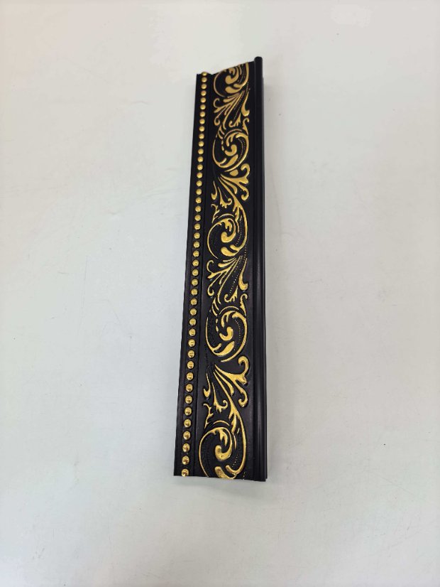 frame PS European Scroll Gold Embossed Molding, Beaded Vintage Frame Trim