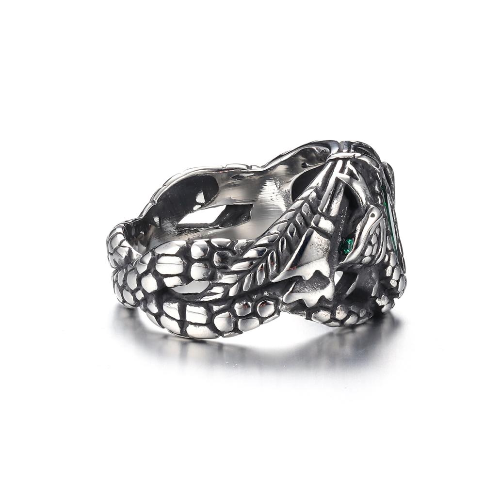 Rings Power Snake Stainless Steel Beast Ring