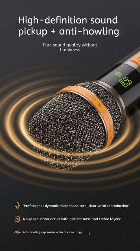 Handheld Microphone KP-K10/K11/K12 Universal Wireless Microphone