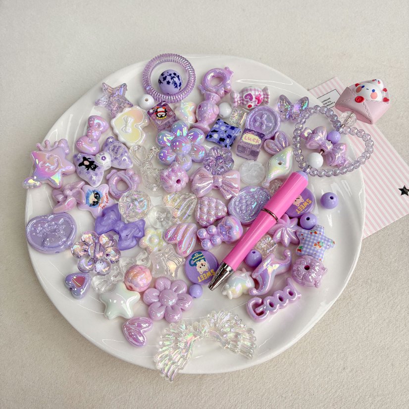 High-Quality UV Beads DIY pen mixed beads
