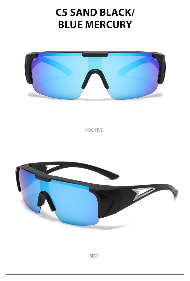 Sports Sunglasses 3538 Polarized Photochromic Clip-on Set