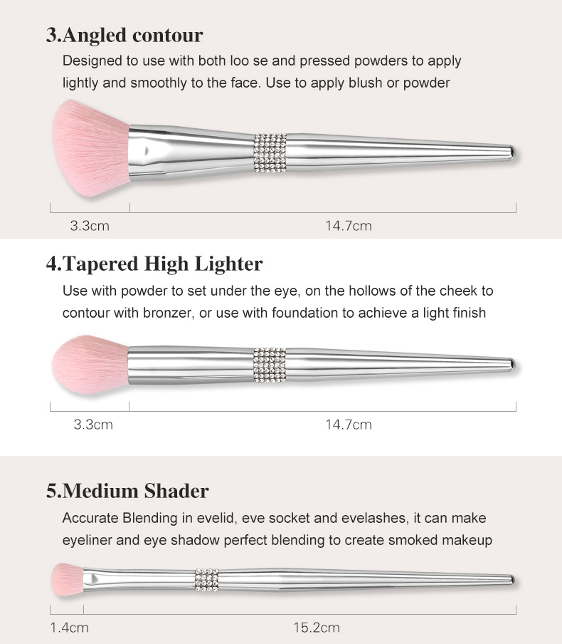 Daily brush set Makeup brush set 11pcs