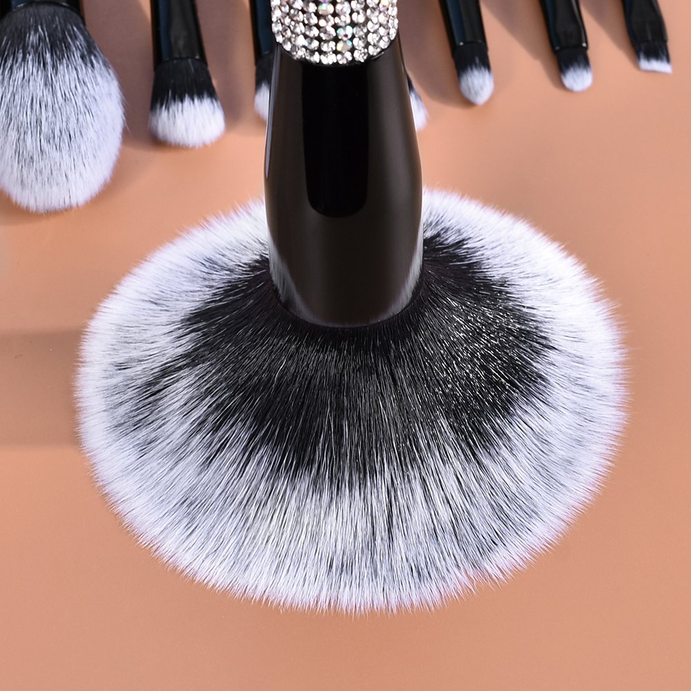 Daily brush set 10PCS Professional Makeup Brushes Set with Classic Holder Ultra-Soft