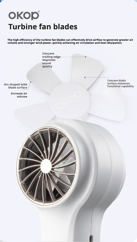 Fan KP-F09 Portable mini fan