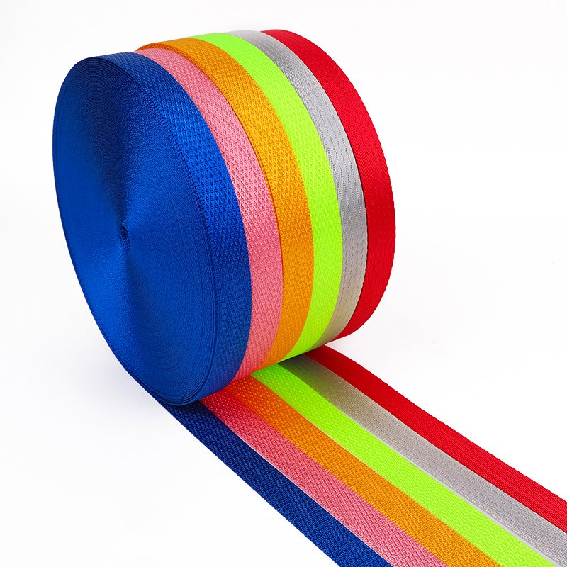Nylon-like webbing Nylon-Like Grid Pattern