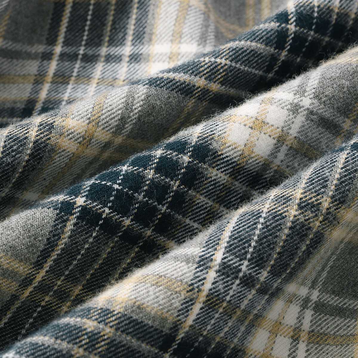 Casual Shirt Vintage Flannel Plaid Shirt
