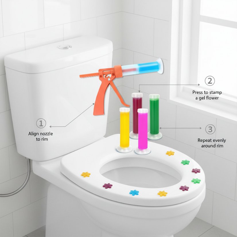 Household Cleaning Tools & Accessories Fragrance Gel Toilet Cleaner