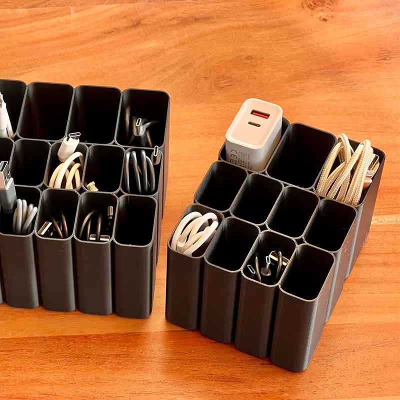 Fixing Holder cable organizer box