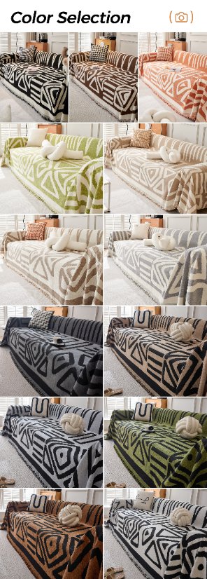Jacquard sofa throw Bohemian Sofa Throw