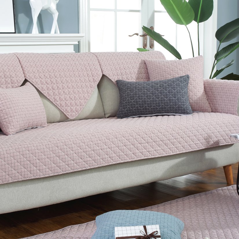 All-Season Sofa Cushions Small Check Sofa Cushion