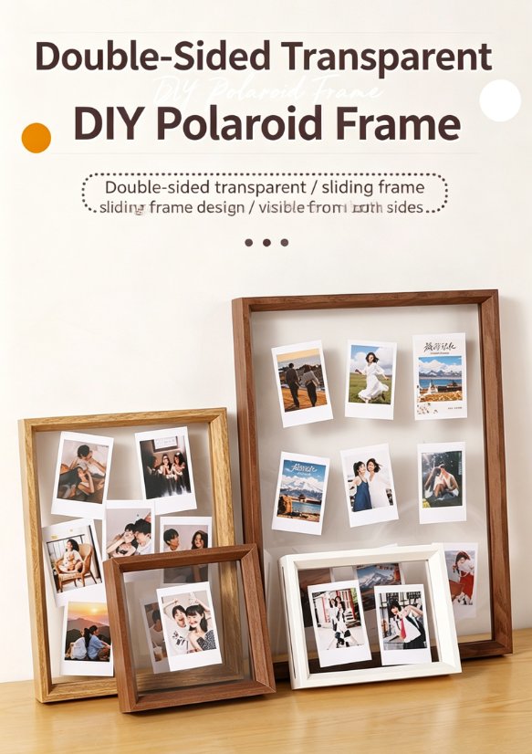MDF Picture Frames Transparent specimen display frame