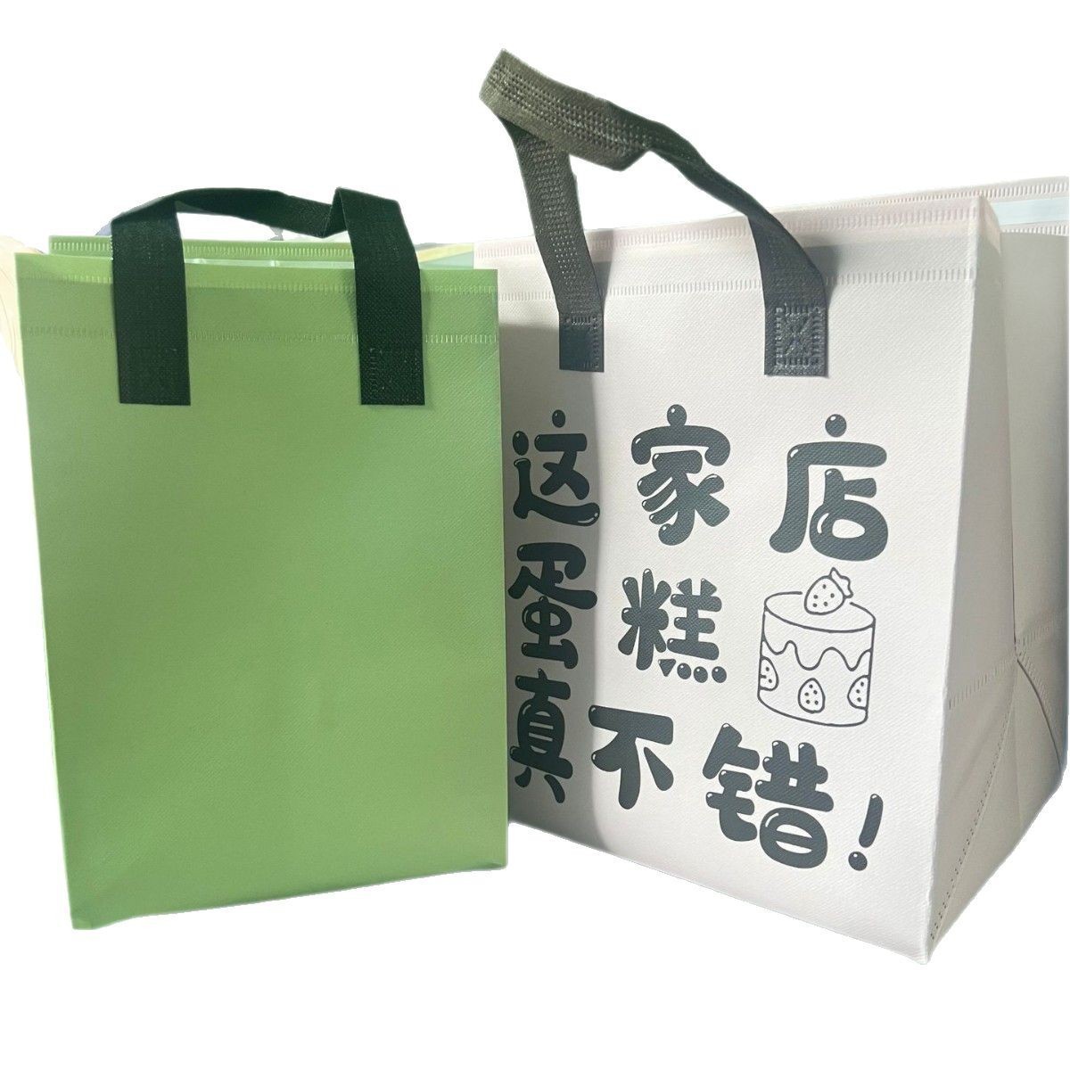 Other Gift Packaging Custom Insulated Takeout Bag – Non‑Woven with Aluminium Foil, Self‑Adhesive, for Cake, Milk Tea, BBQ, and Delivery