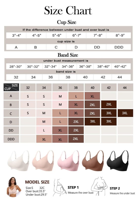 Bonded Bras B06