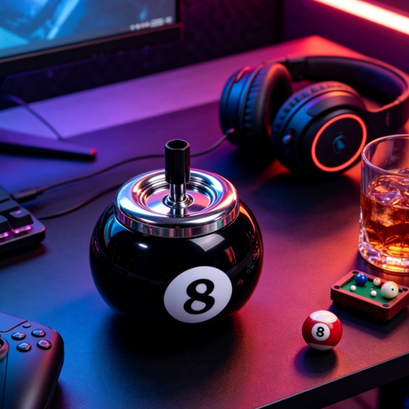 Ashtrays Billiard Ball Ashtray