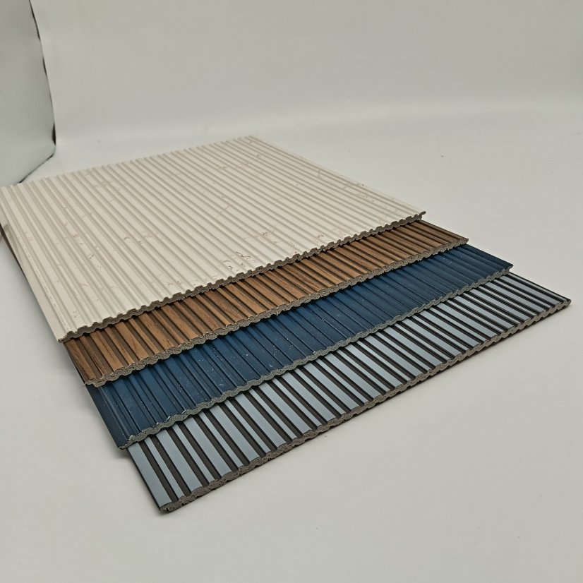 fluted wall panel Wide Size PS Fine Fluted Wall Panel, 30cm Narrow Groove Slat Board