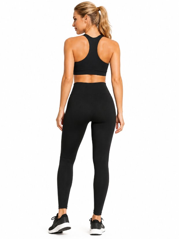 legging-shorts-capri-pant Sauna Sweat Pant for Women Sweat Waist Trainer Control Sauna Suit Workout Legging