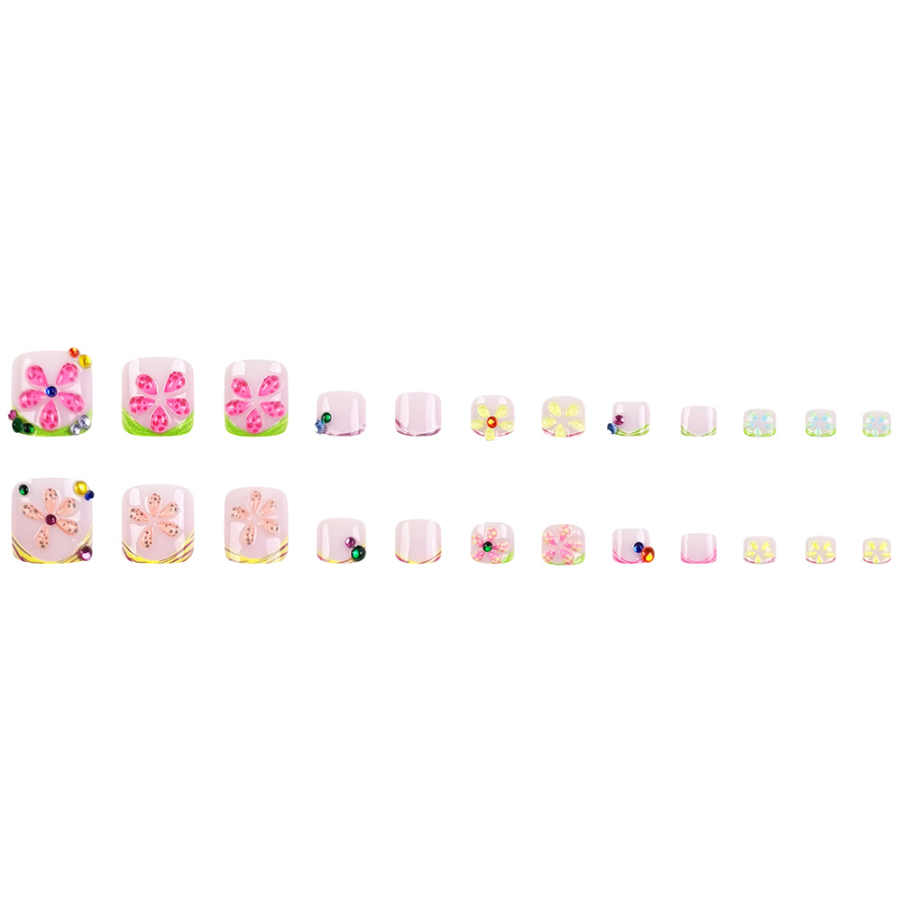 Press-On Toenails JFZ006-B7Q