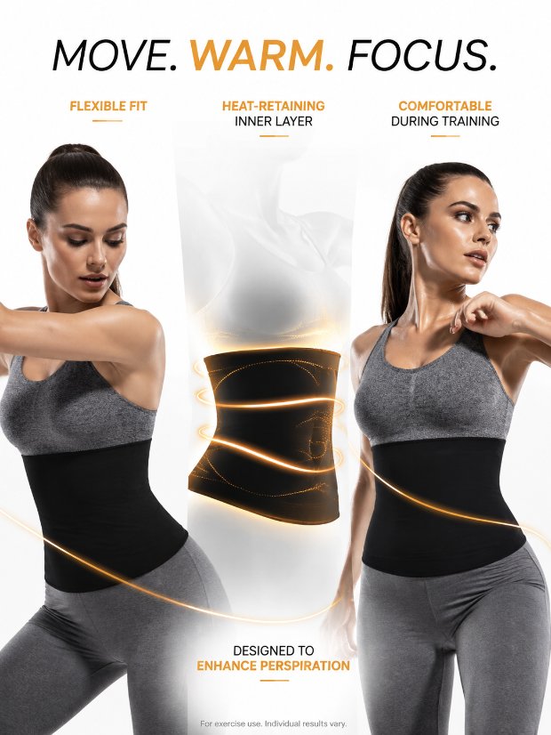 waist trimmer-tummy control trimmer Sweat Waist Trainer Trimmer For Women Corset Cincher Underbust Sport Girdle Body Shaper For Workout