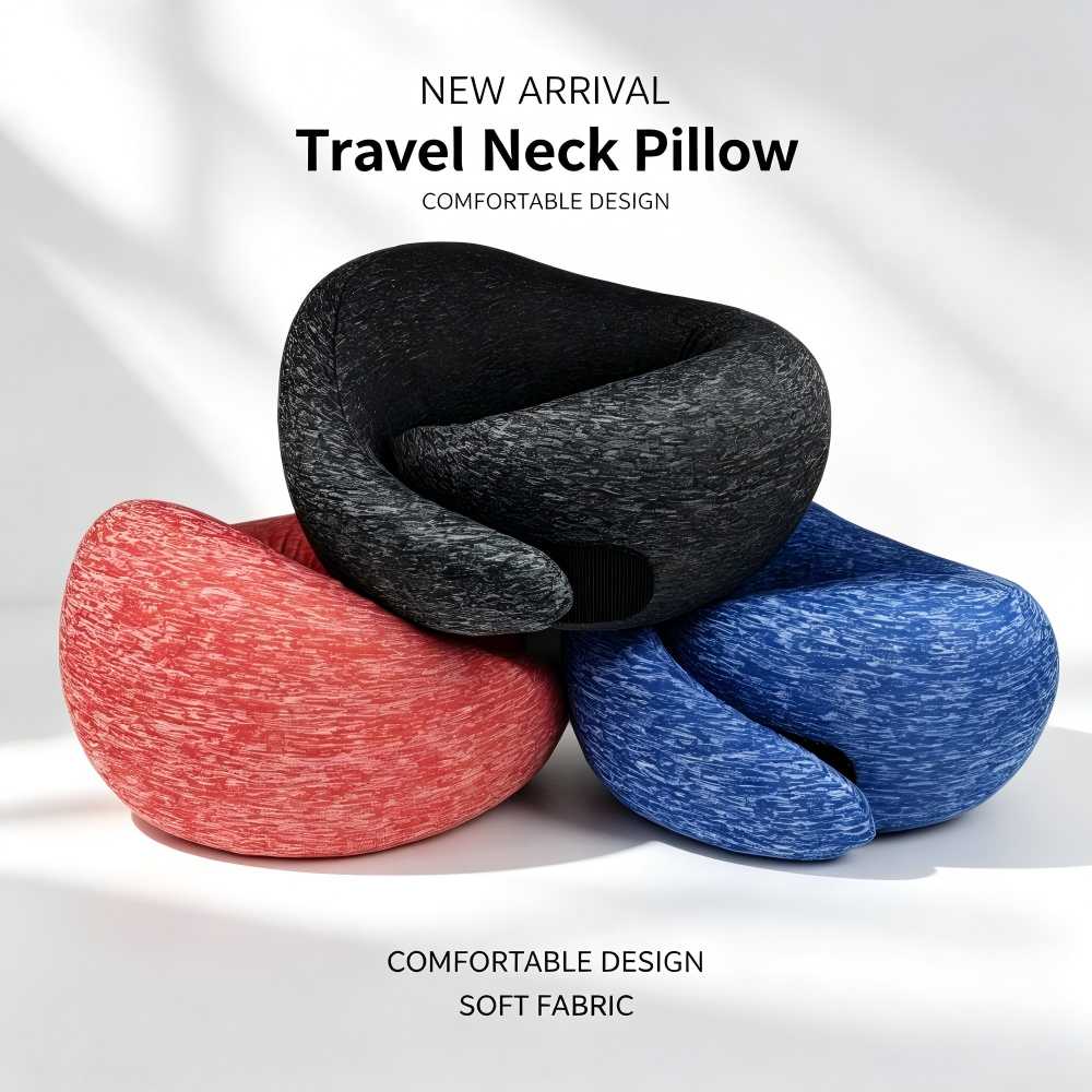 U-shaped pillow Slow-Rebound Memory Foam Neck Support Pillow