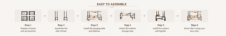 Double‑Rod Clothes Rack Double‑Rod Clothes Rack