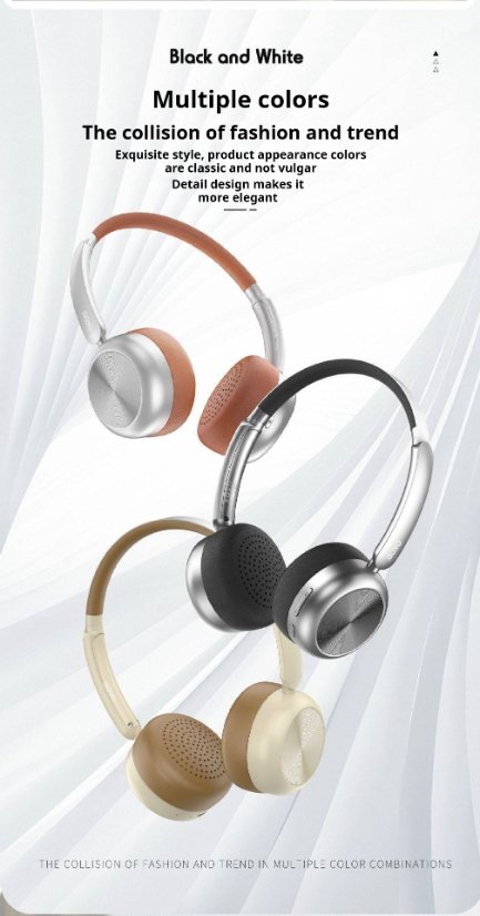 Over-Ear Headphones KP-H106 Wireless Bluetooth Headphones