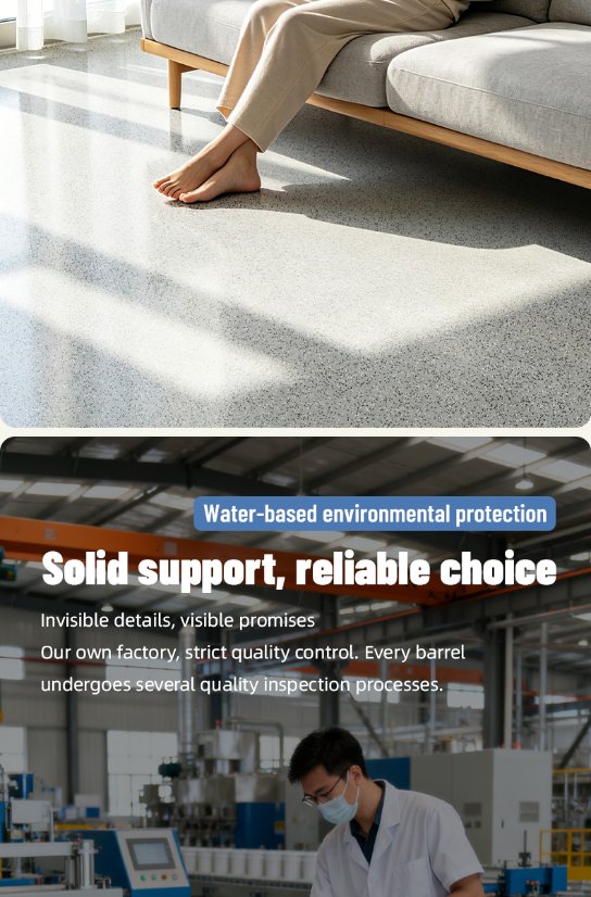 Solvent-free coatings Epoxy Colored-Sand Self-Leveling Flooring