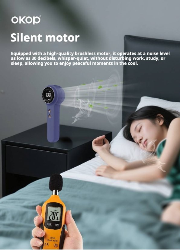 Fan KP-F09 Portable mini fan