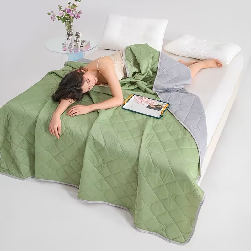 Bedding Cooling Quilted Summer Blanket