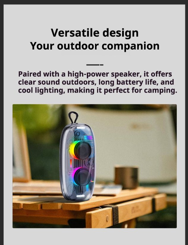 Portable Outdoor Bluetooth Speaker KP-825 Portable wireless bluetooth speaker