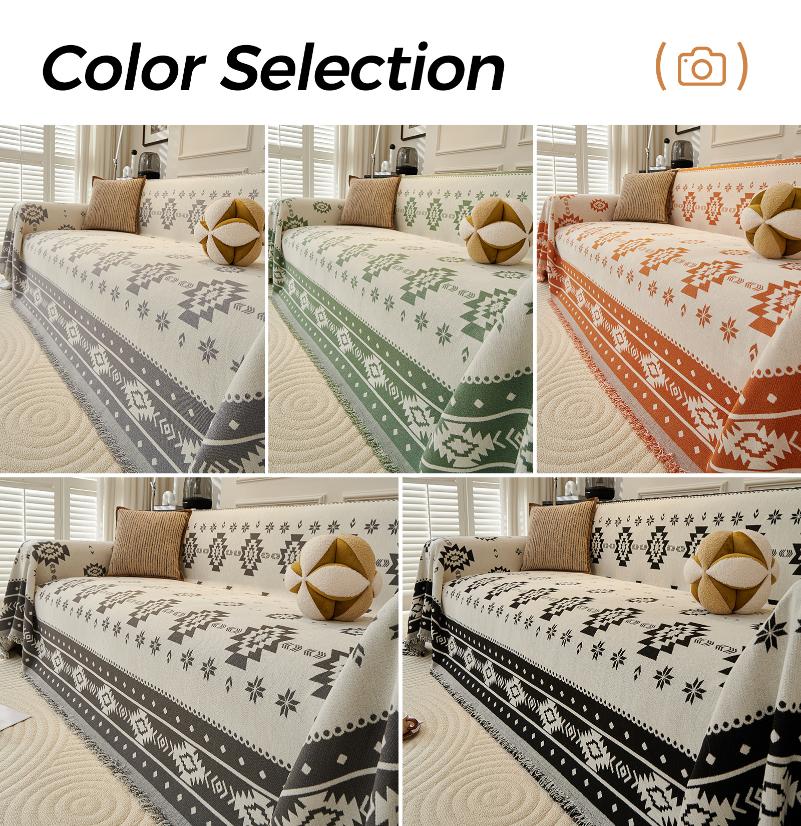 Jacquard sofa throw Fini Sofa Throw
