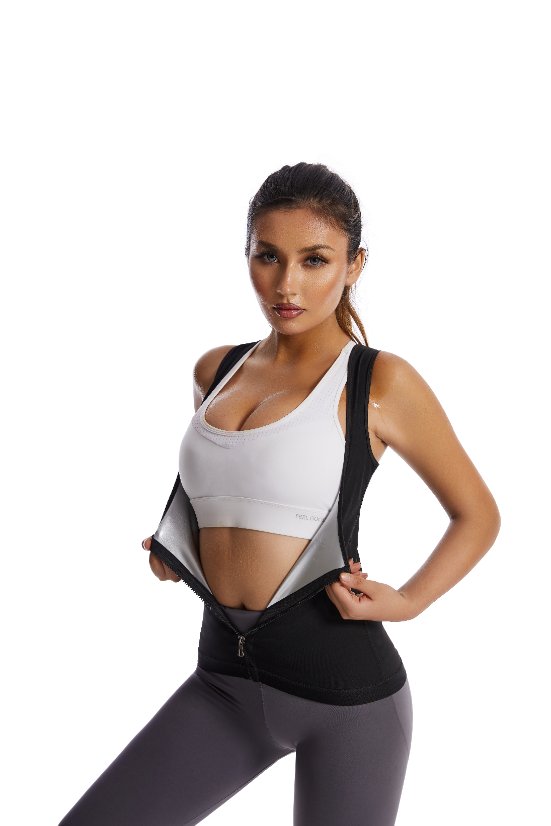 Waist Trainer Sweat-Inducing Zippered Waist Belt