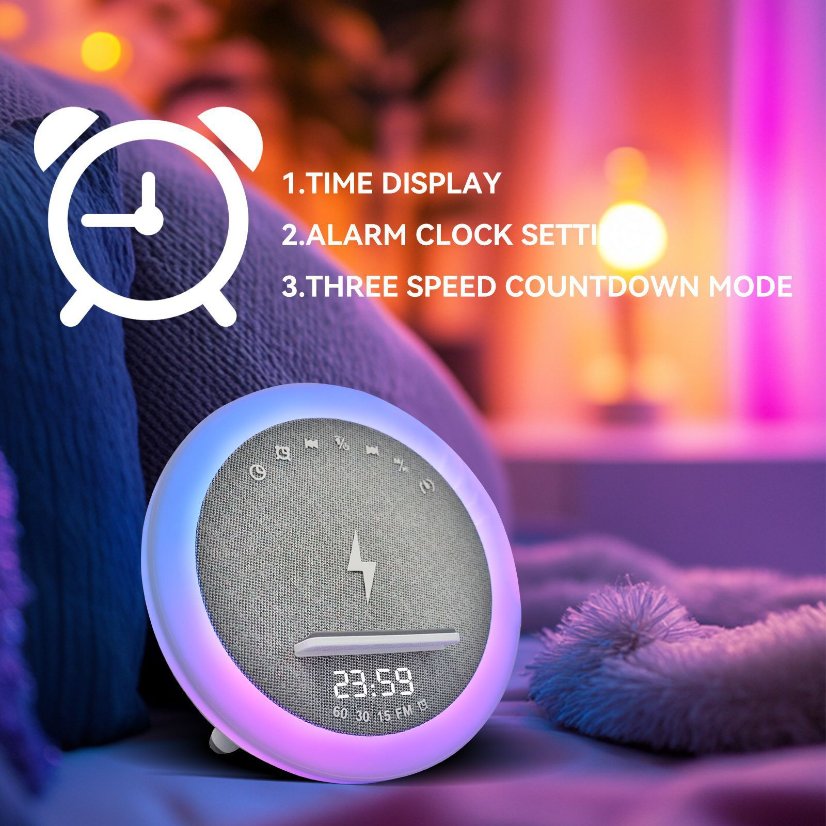 Wireless Charging Bluetooth Speaker KP-577 Wireless Bluetooth Speaker