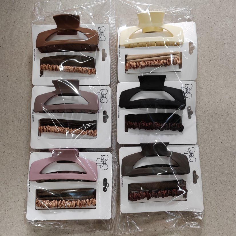 Set Hair Claw Clip Set