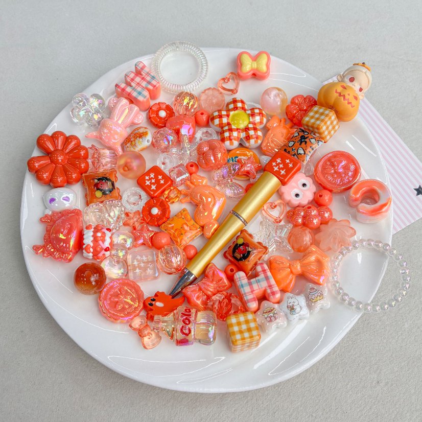 High-Quality UV Beads DIY pen mixed beads