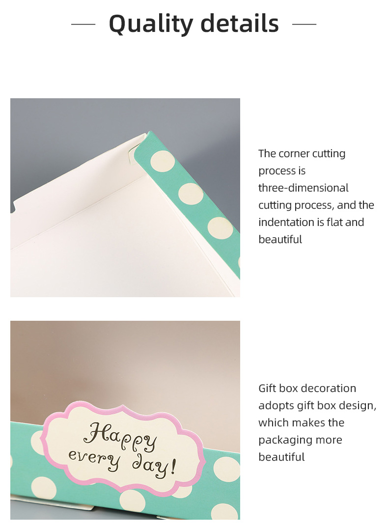 Card Carton Custom Window Box with PET Window and Paper Insert